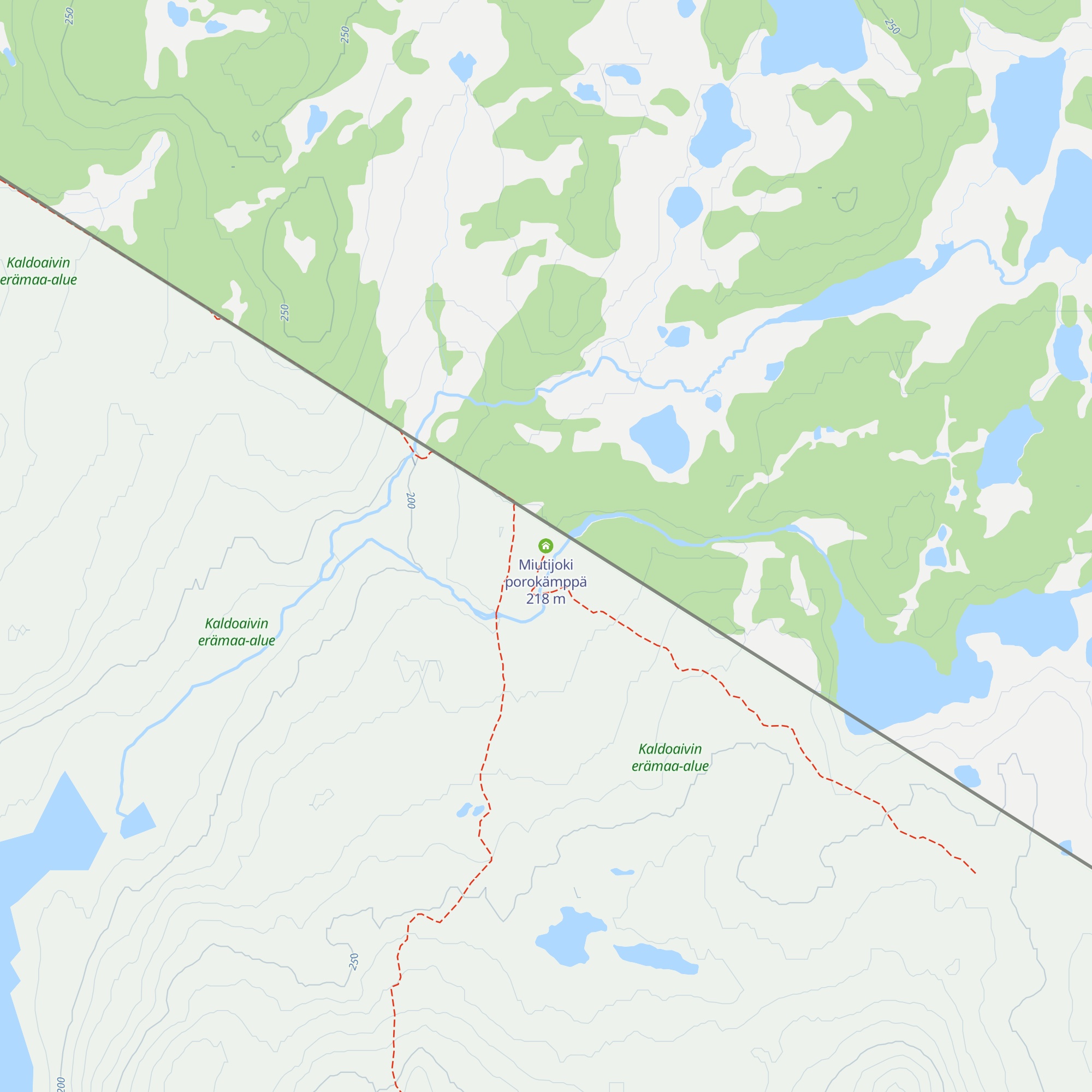 Miutijoki porokämppä map