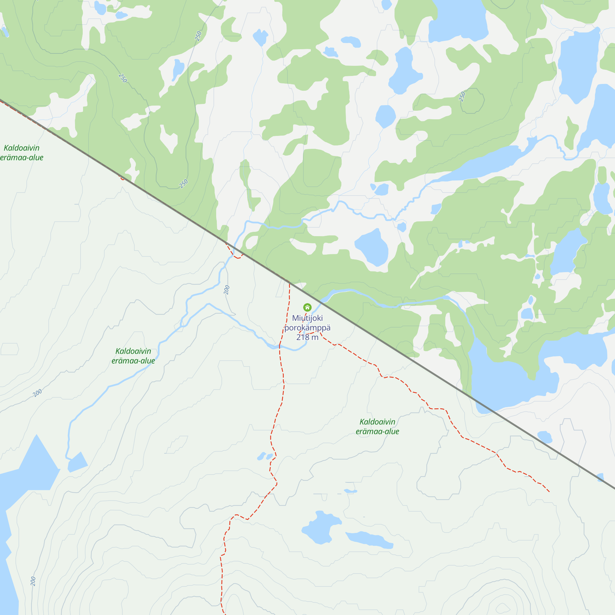 Miutijoki porokämppä map
