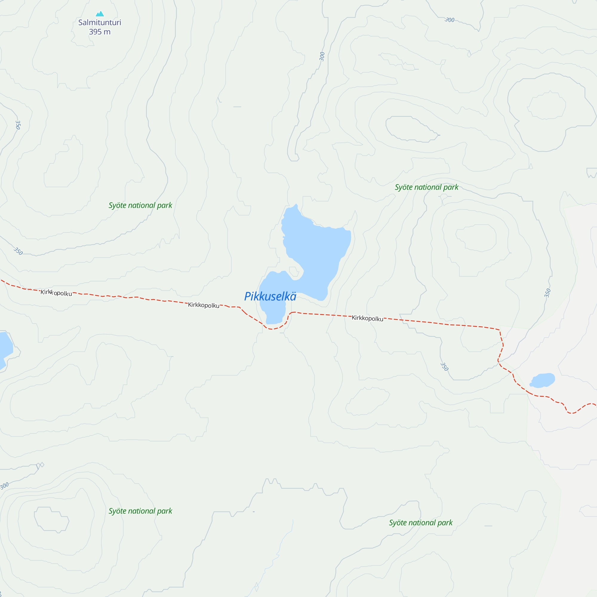 Vaara-salminen autiotupa map
