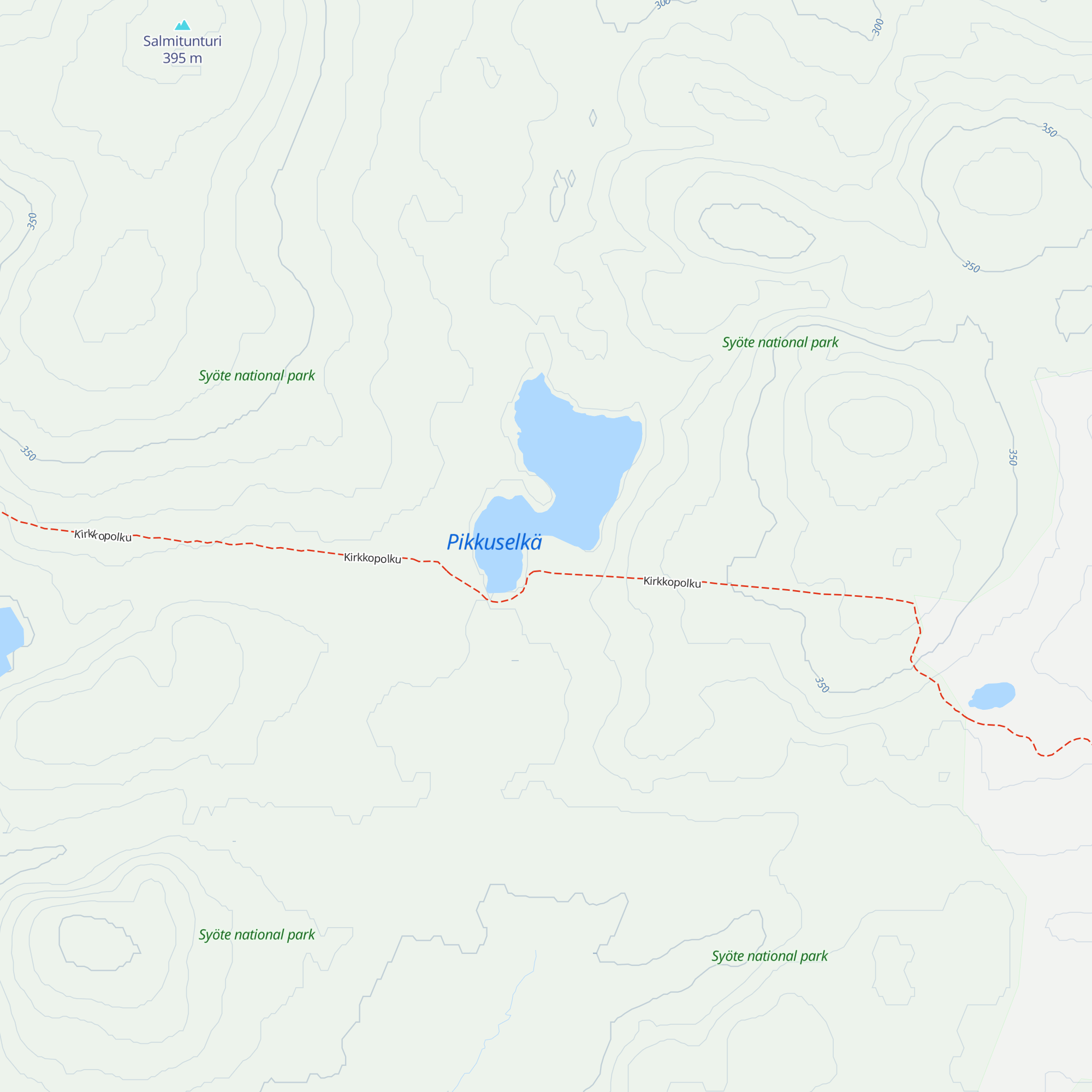 Vaara-salminen autiotupa map