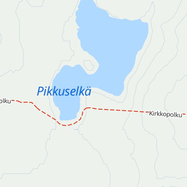 Map of Vaara-salminen autiotupa