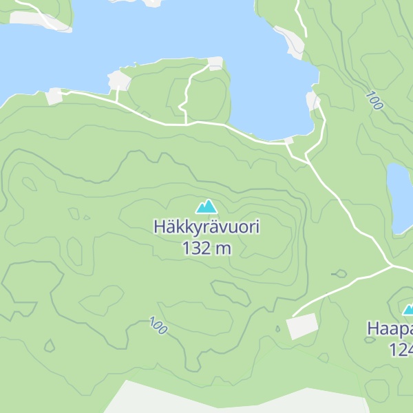 Map of Häkkyrävuori