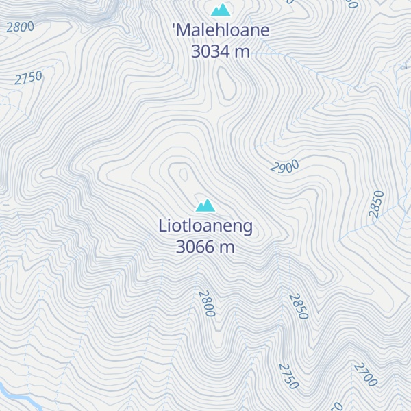 Map of Liotloaneng