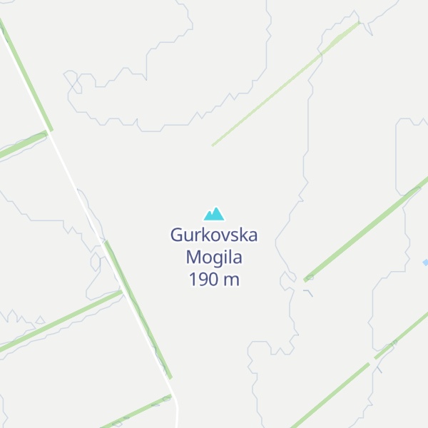 Map of Gurkovska Mogila