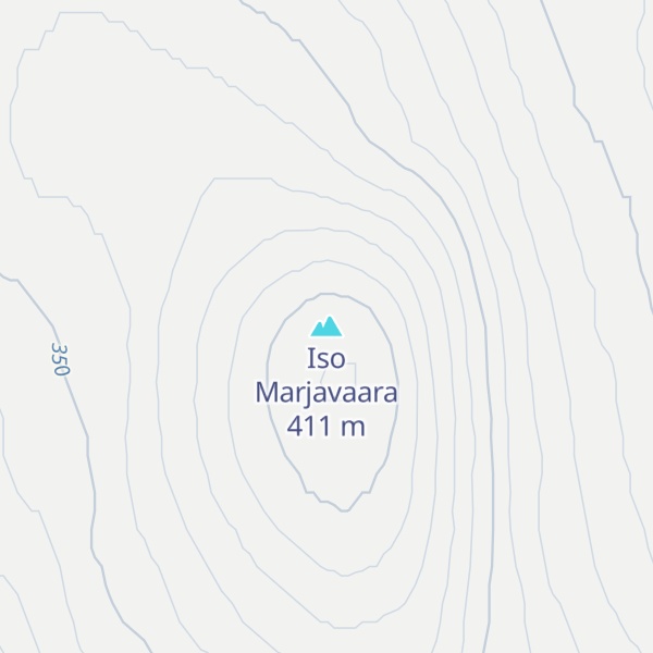 Map of Iso Marjavaara