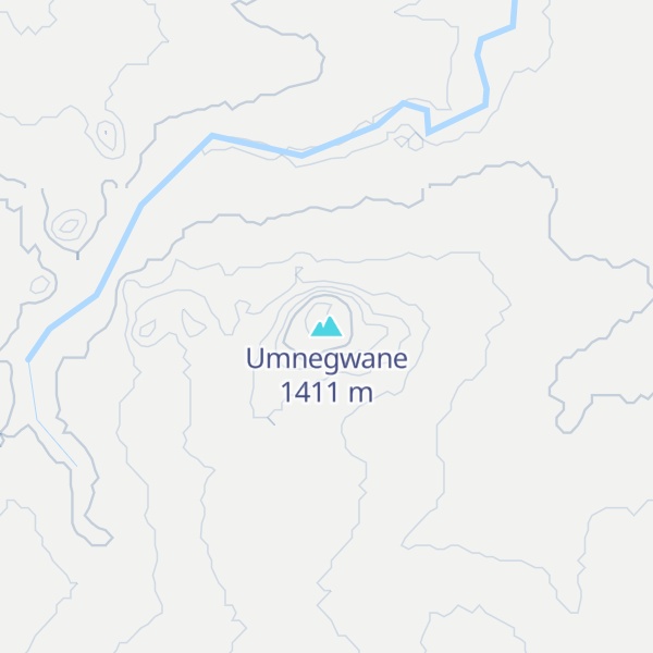 Map of Umnegwane