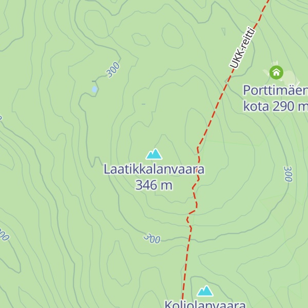 Map of Laatikkalanvaara