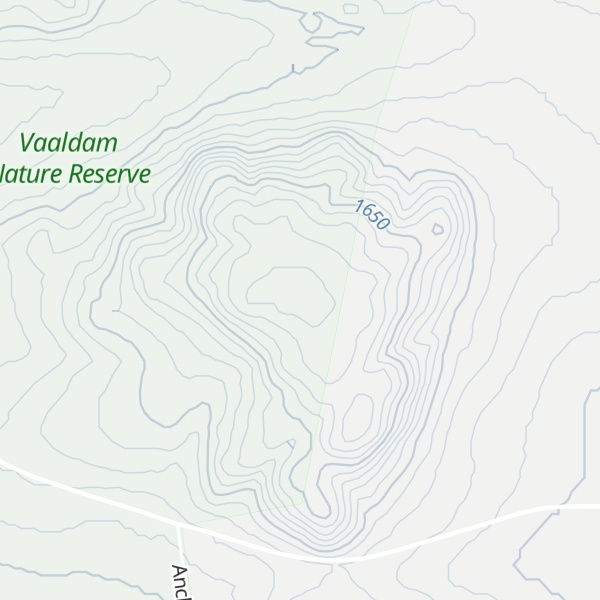 Map of Bezuidenhoutsberg
