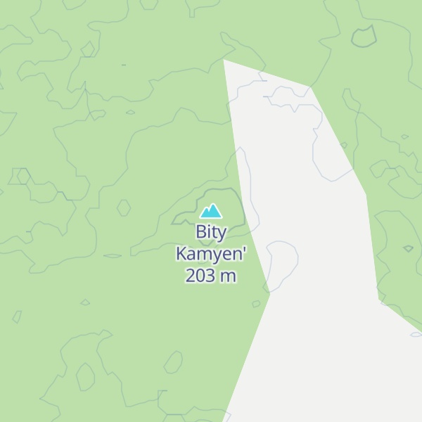 Map of Bity Kamyen'