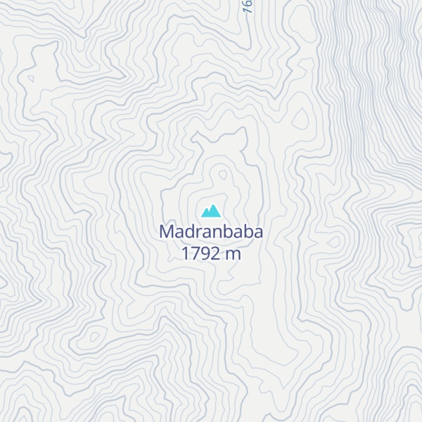 Map of Madranbaba
