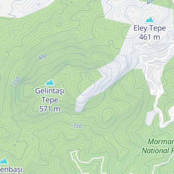 Map of Kara Dağ