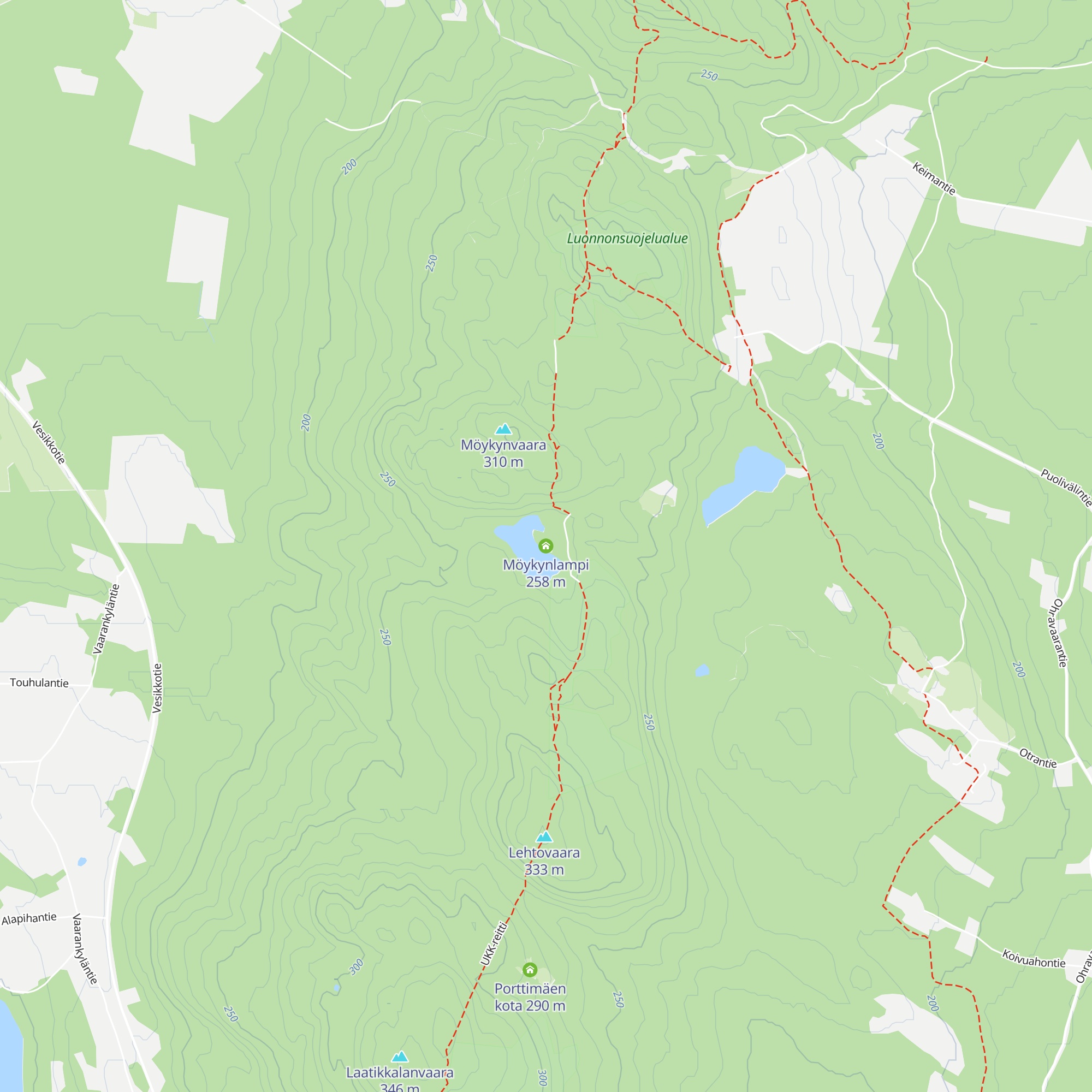 Möykynlampi map