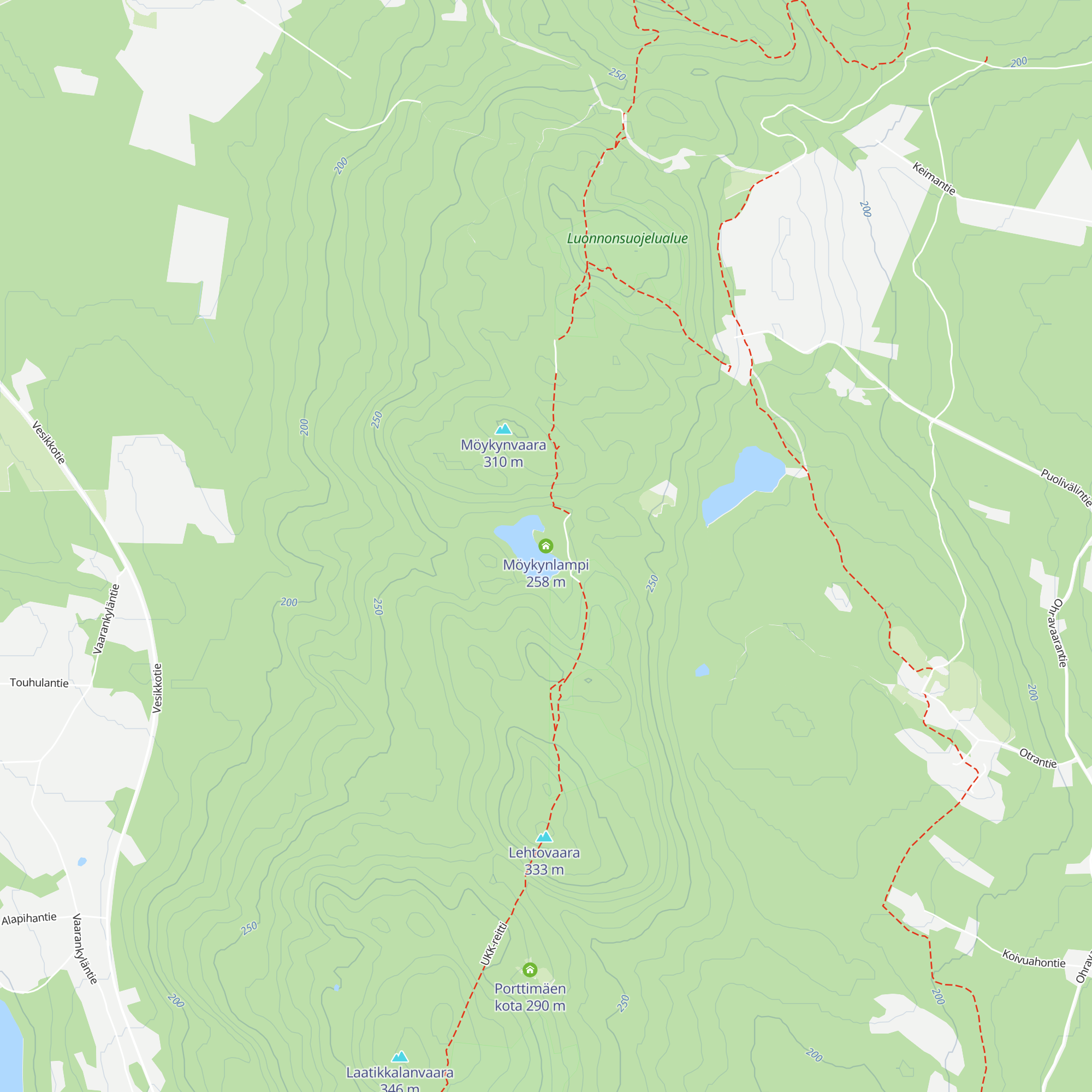 Möykynlampi map