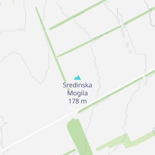 Map of Sredinska Mogila