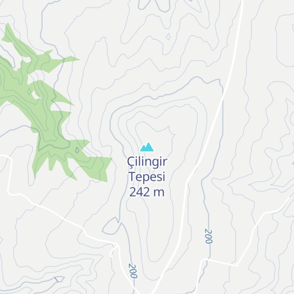 Map of Çilingir Tepesi