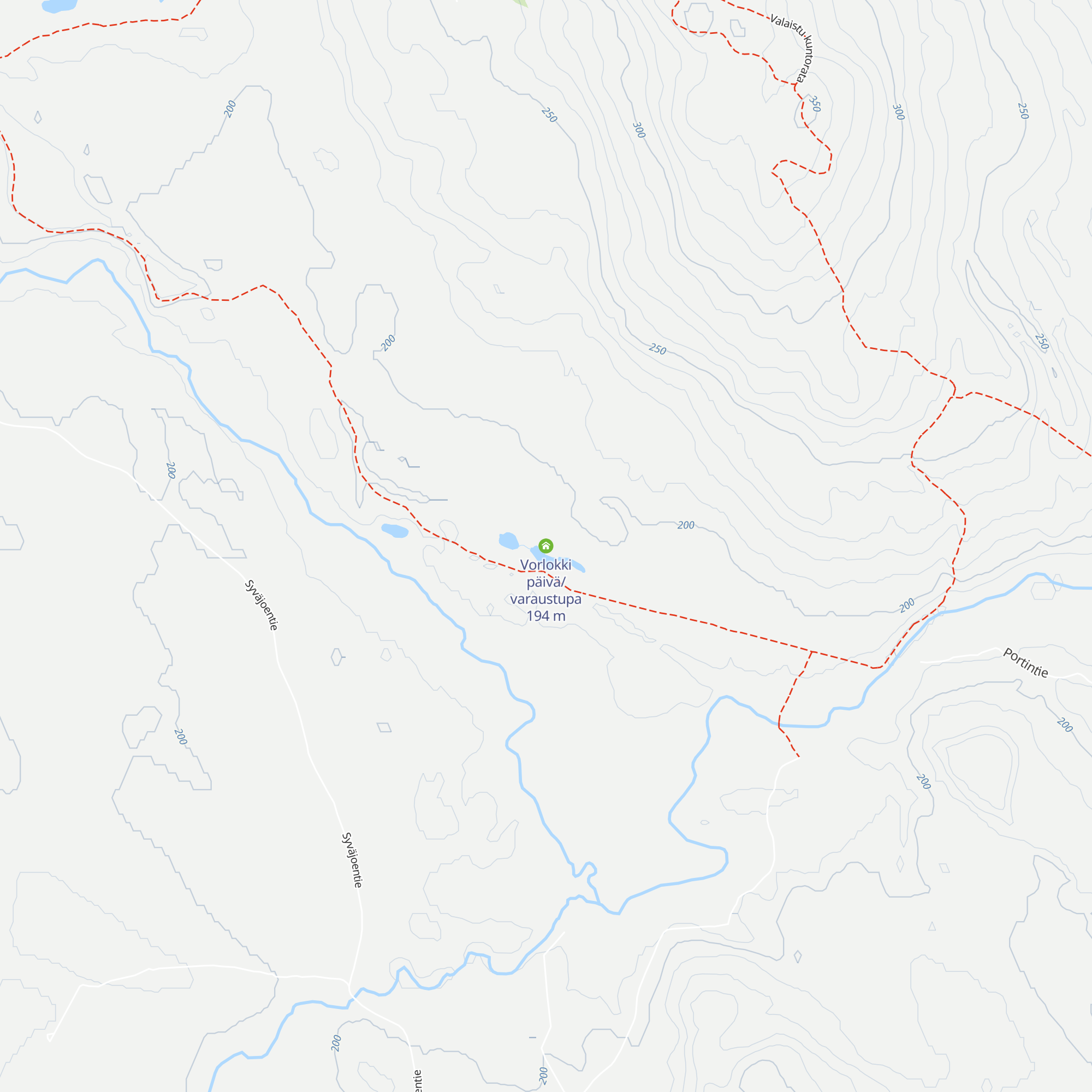 Vorlokki päivä/varaustupa map