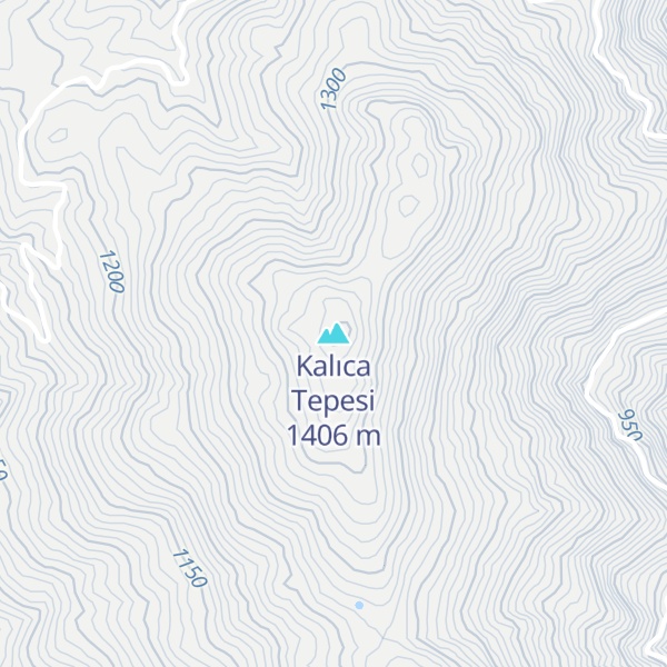 Map of Kalıca Tepesi