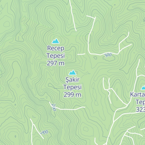 Map of Şakir Tepesi
