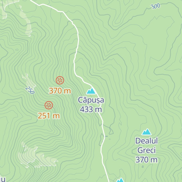 Map of Căpușa