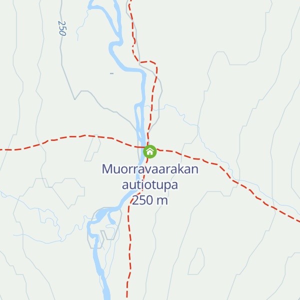 Map of Muorravaarakan varaustupa