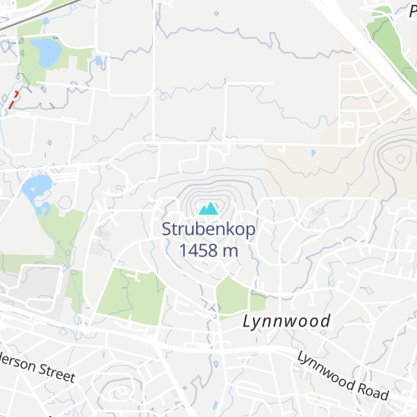 Map of Strubenkop