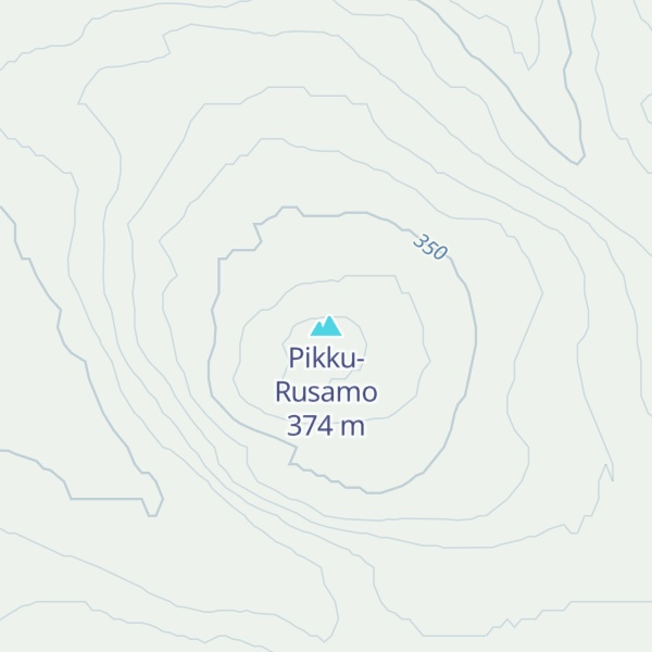 Map of Pikku-Rusamo