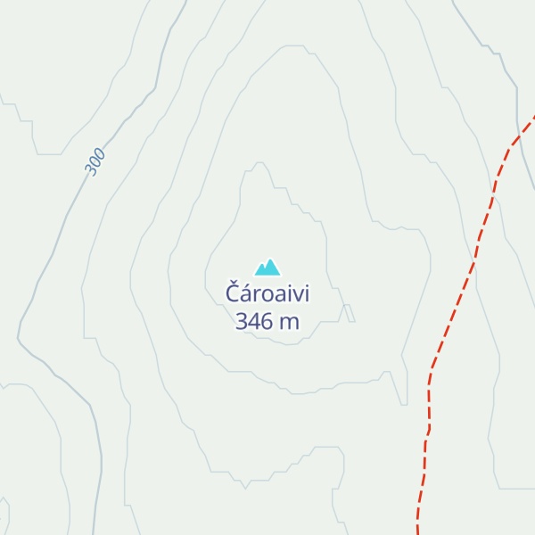 Map of Čároaivi