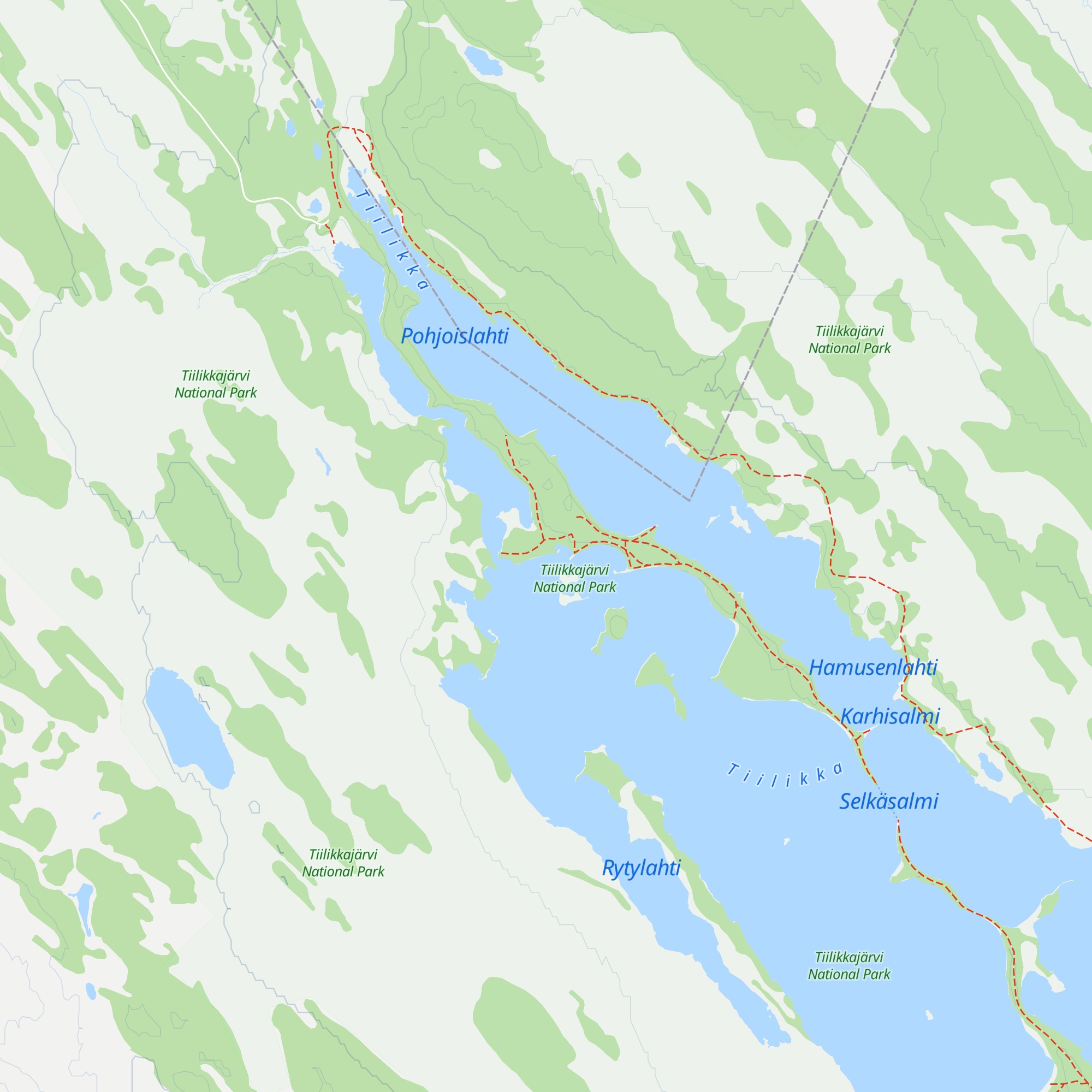 Koseva autiotupa map