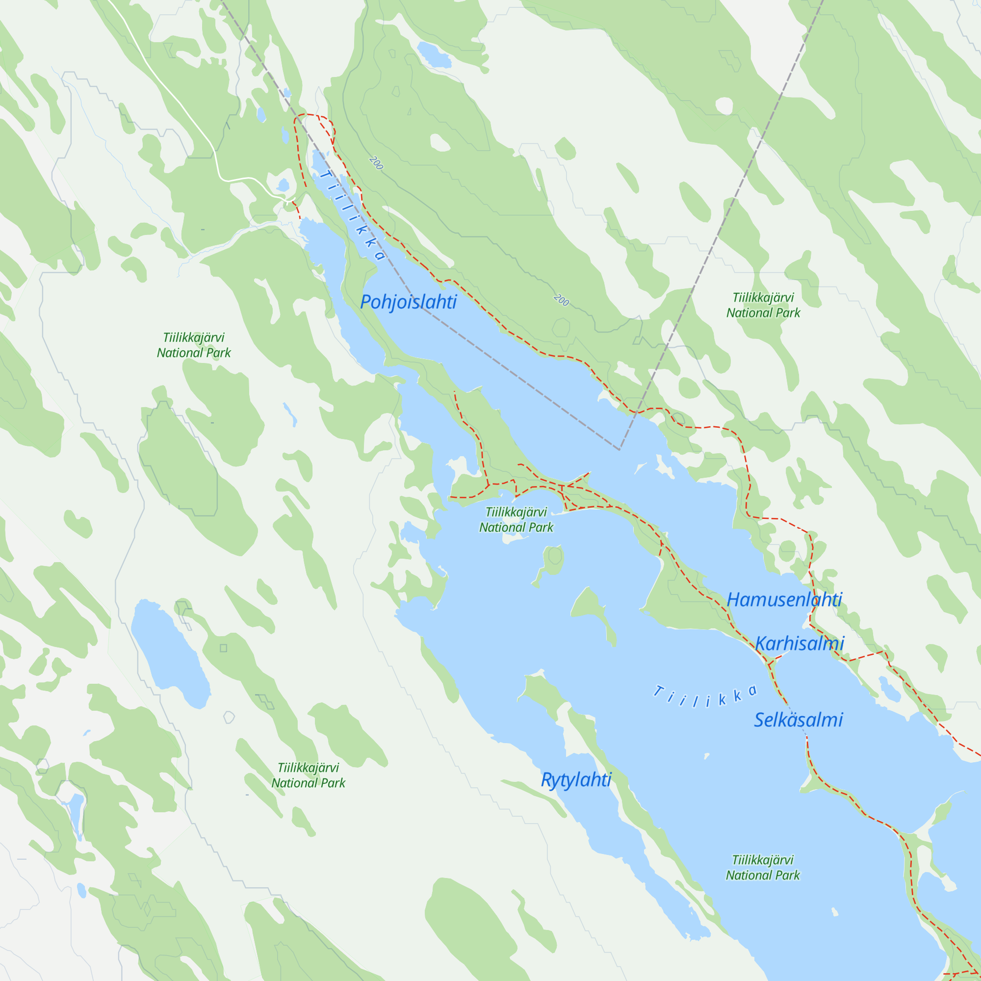 Koseva autiotupa map