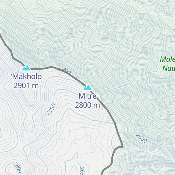 Map of Mitre