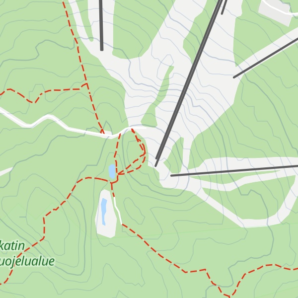 Map of Vuokatti