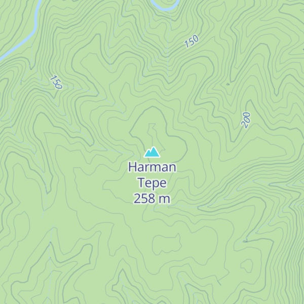 Map of Harman Tepe