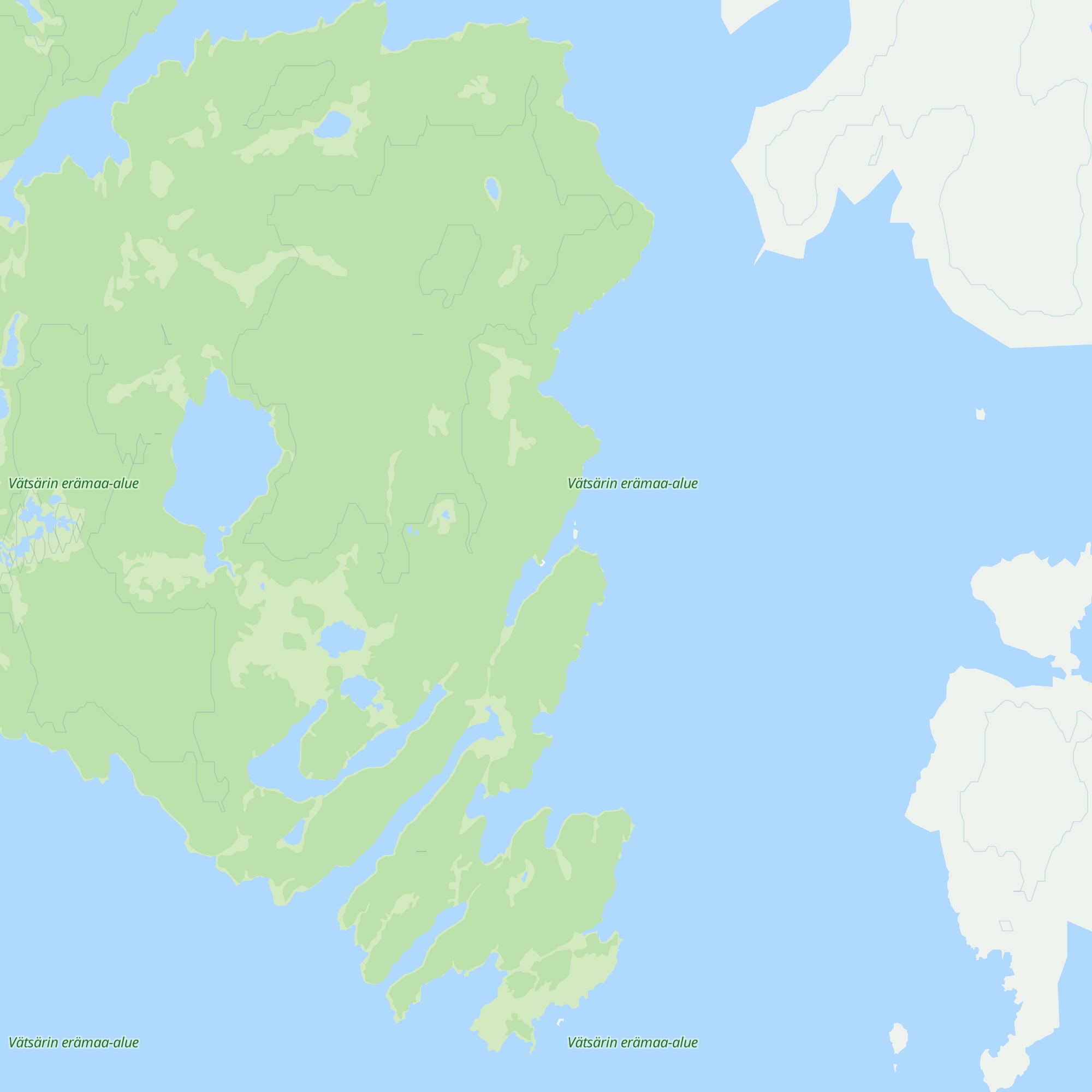 Pisteri autiotupa map