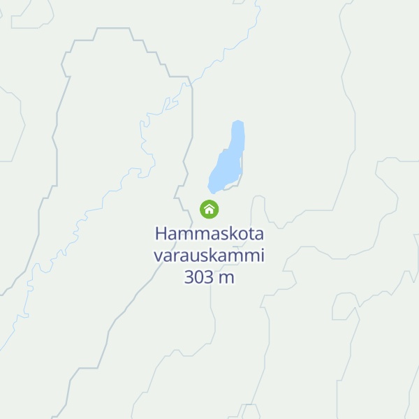 Map of Hammaskota varauskammi
