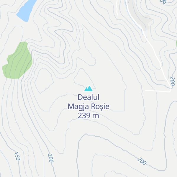 Map of Dealul Magja Roşie