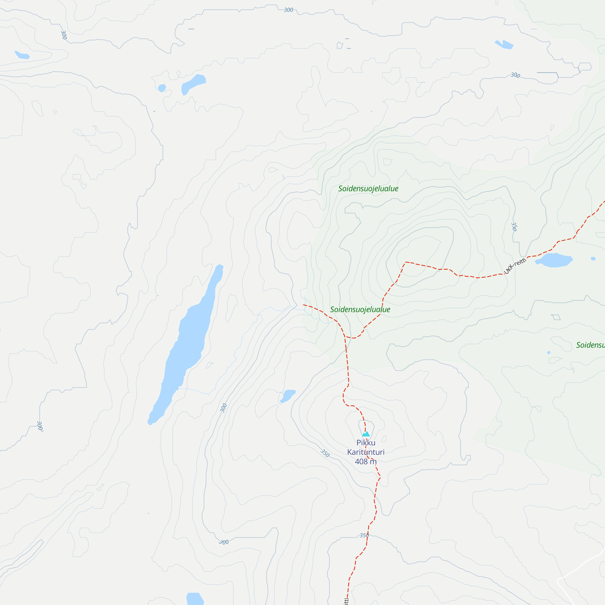 Karitunturin ahmatupa map