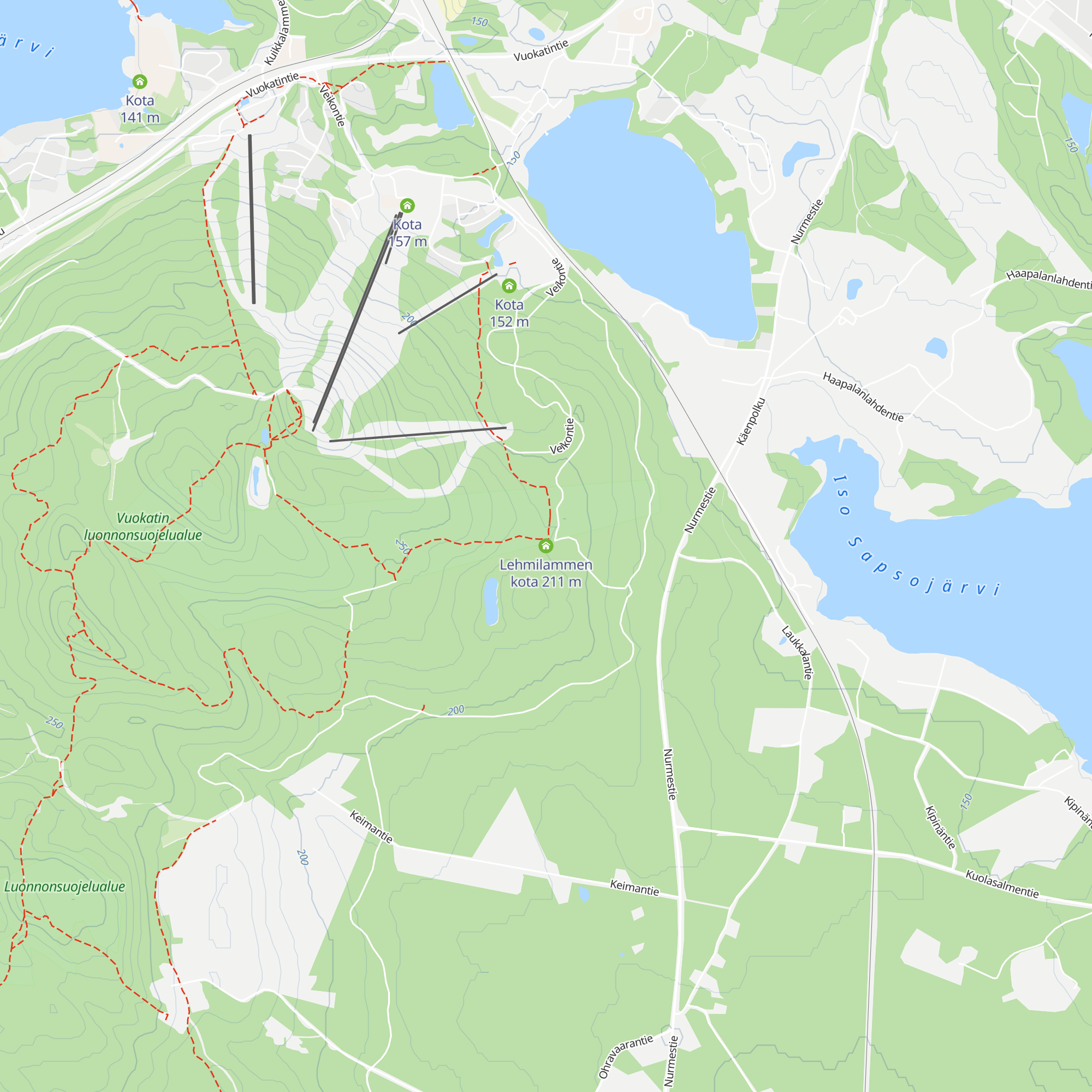 Lehmilammen kota map