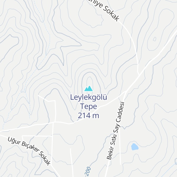 Map of Leylekgölü Tepe