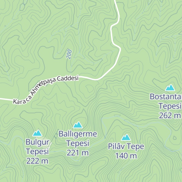 Map of Çilenoğlu Tepesi