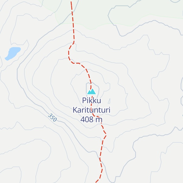 Map of Pikku Karitunturi