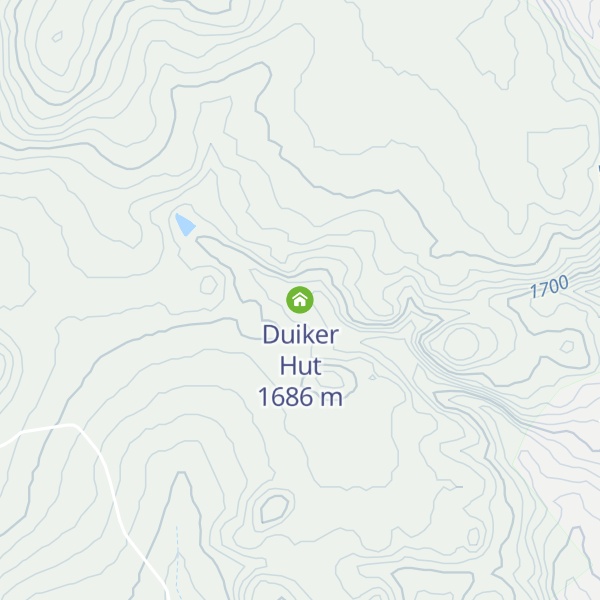 Map of Duiker Hut