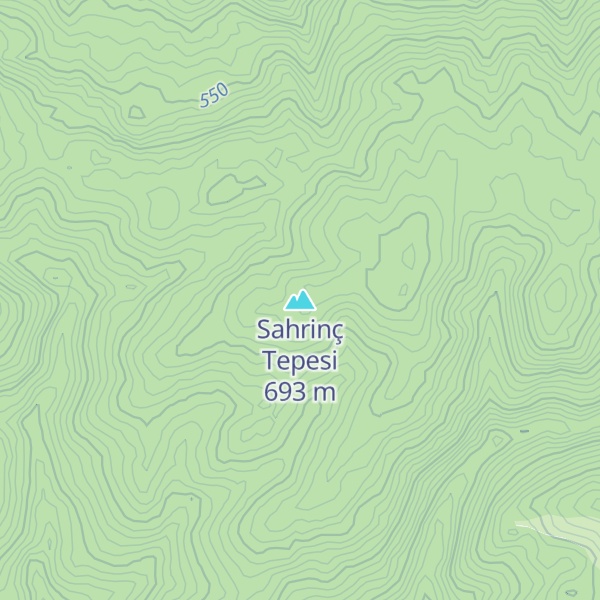 Map of Sahrinç Tepesi