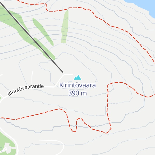 Map of Kirintövaara