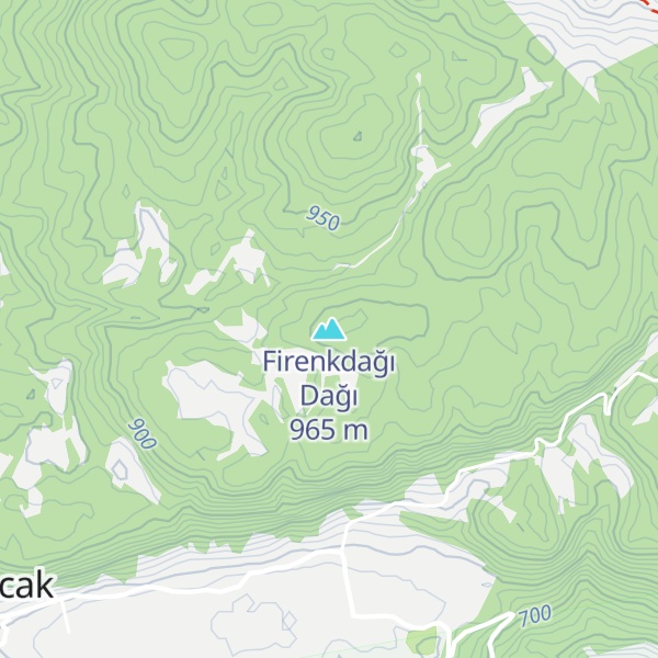 Map of Firenkdağı Dağı