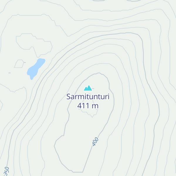 Map of Sarmitunturi