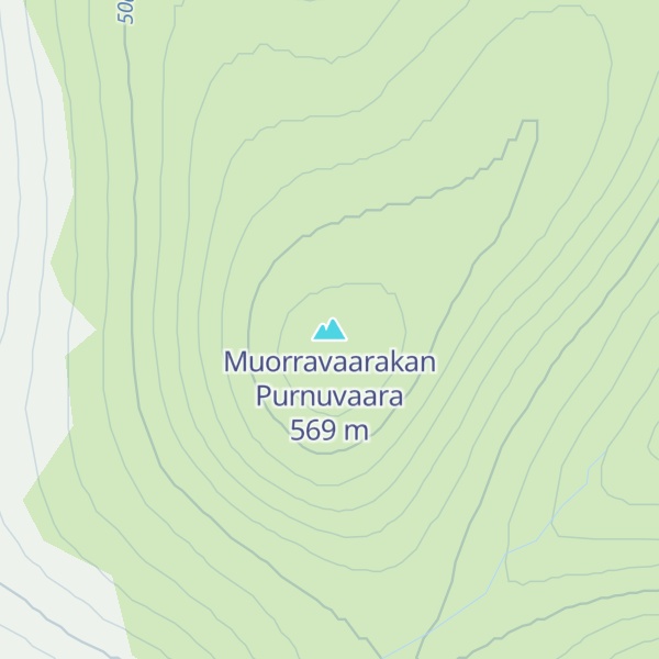 Map of Muorravaarakan Purnuvaara