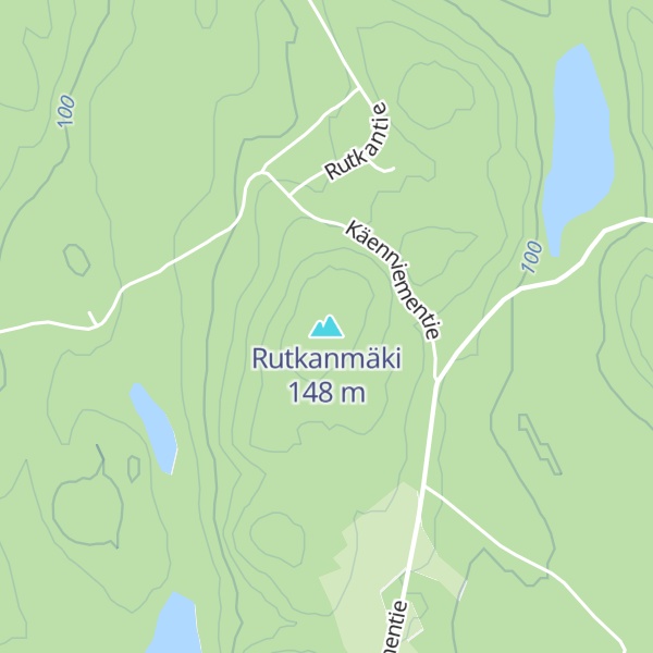 Map of Rutkanmäki
