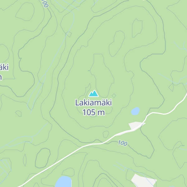 Map of Lakiamäki