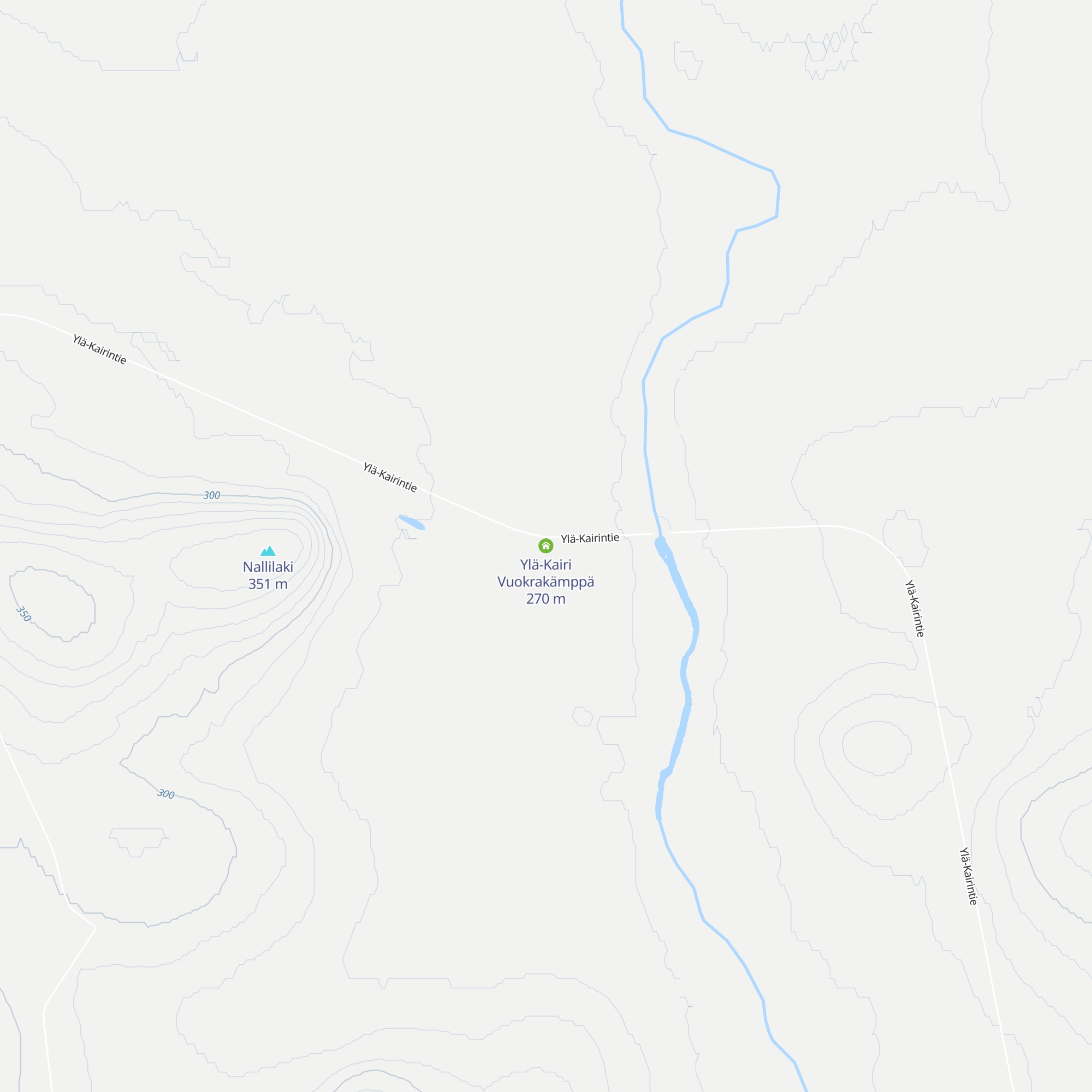 Ylä-Kairi Vuokrakämppä map
