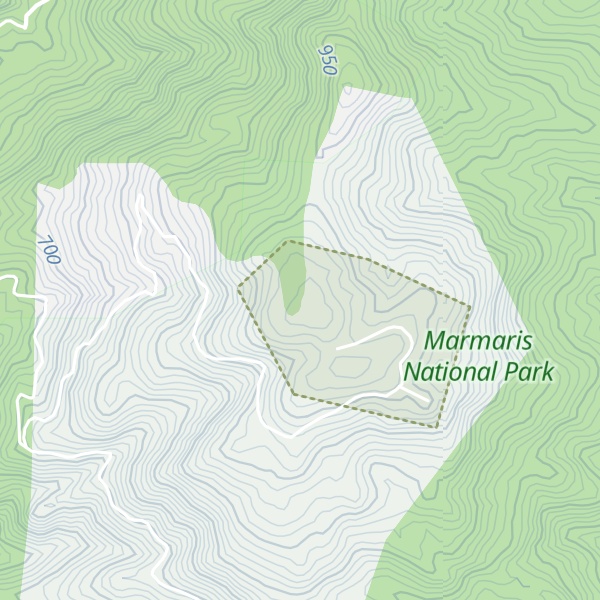 Map of Balan Dağı